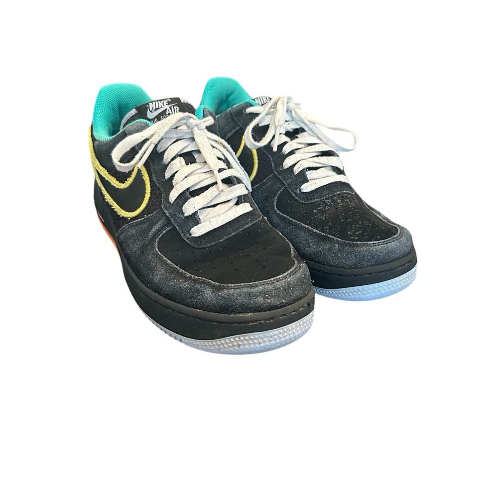 Nike‎ Air Force 1 Peace And Unity Multicolored Sneakers Men's Size 8.5
